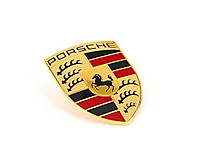 Эмблема капота Porsche Cayenne 958 / Panamera 970, (9P1853601)