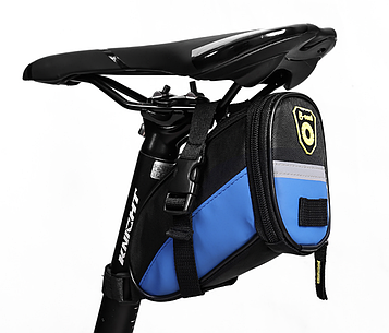 Велосипедна сумка під сідло / Сумка під сидіння велосипеда / Велосумка під сідло Синій