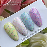 Топ GeliX ICE CREAM глянцевий с різнокольоровими крапочками, фото 4