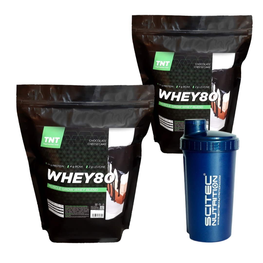 СуперМас-Акція! 4 кг Whey Protein WPC+WPH 78% (Протеїн) Польща шоколад + шейкер