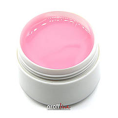 Гель для нарощування нігтів Silcare French Pink молочно-рожевий, 15 мл