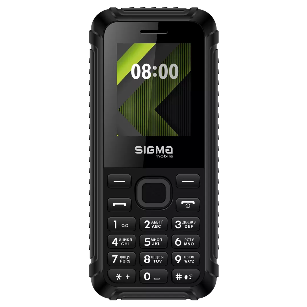 Мобільний телефон SIGMA X-STYLE 18 TRACK BLACK