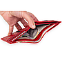 Жіночий гаманець шкіряний червоний Karya 1065-46, фото 5