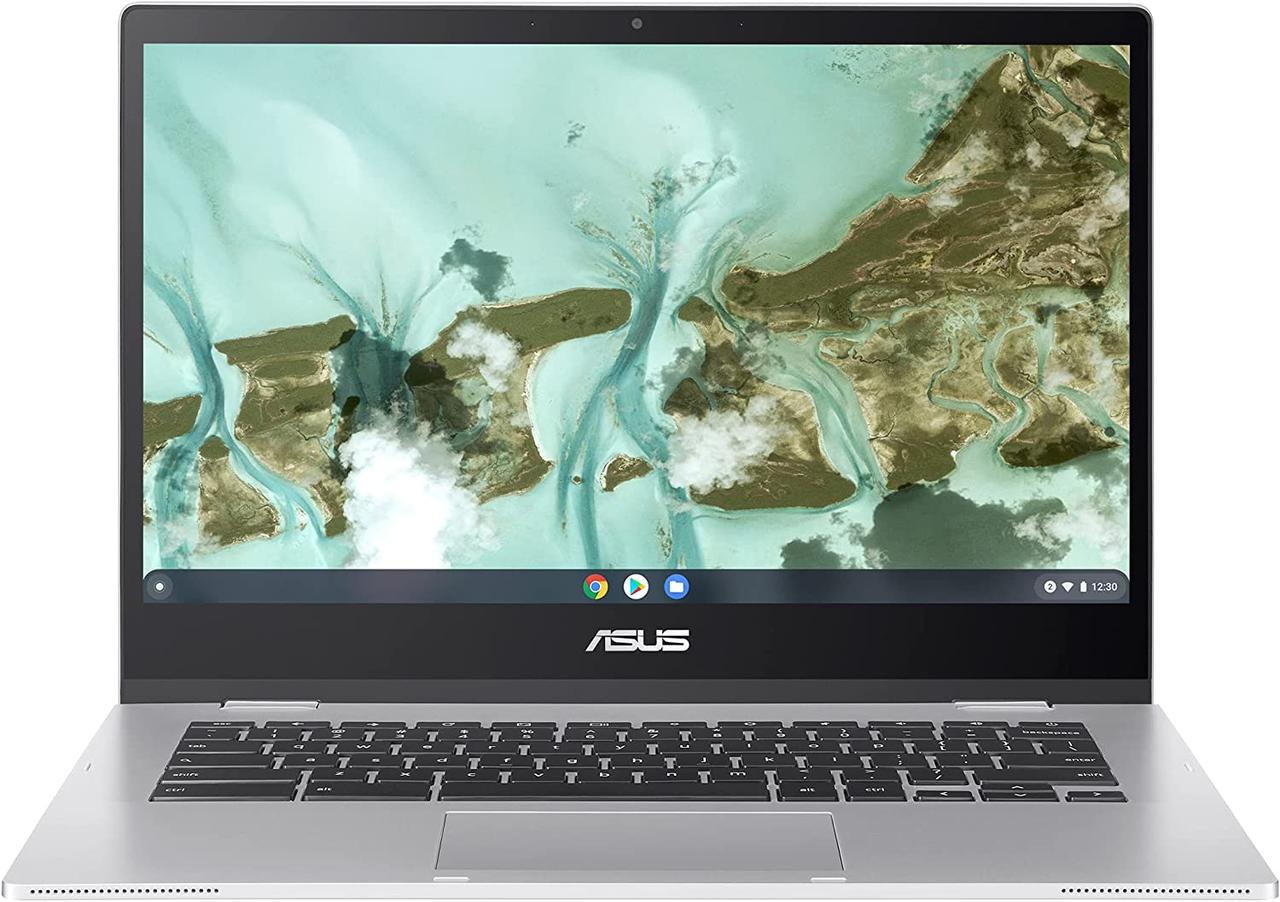 Ноутбук ASUS Chromebook CX1 14" FHD 4/64GB, N3350 (CX1400CNA-AS44FV) Серебряный