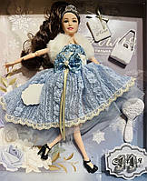 Кукла Снежная Королева, 30 см, на шарнирах, корона, сумочка, расческа