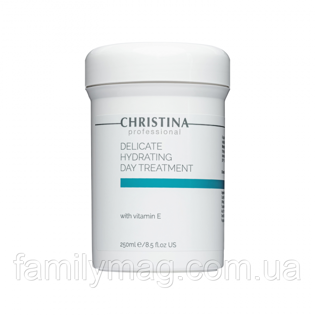Делікатний денний догляд із вітаміном Е, Christina Delicate Hydrating Day Treatment + Vitamin E 250 мл