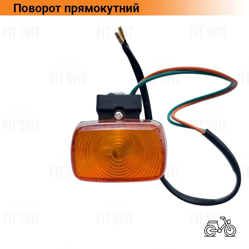 Поворот прямокутний на мопед Дельта (Delta)
