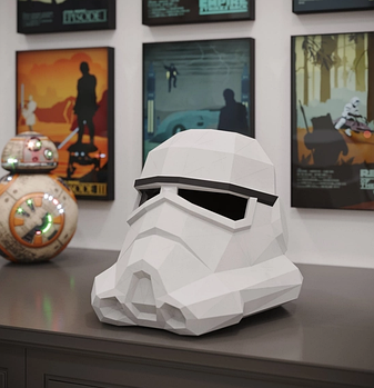 3D фігура Штурмовик Stormtrooper Оригамі Papercraft (KG-8136)