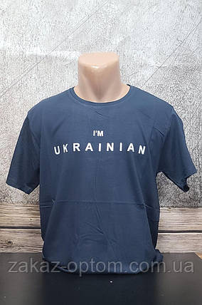 Футболка чоловіча молодіжна Туреччина (M-3XL) оптом 104358, фото 1