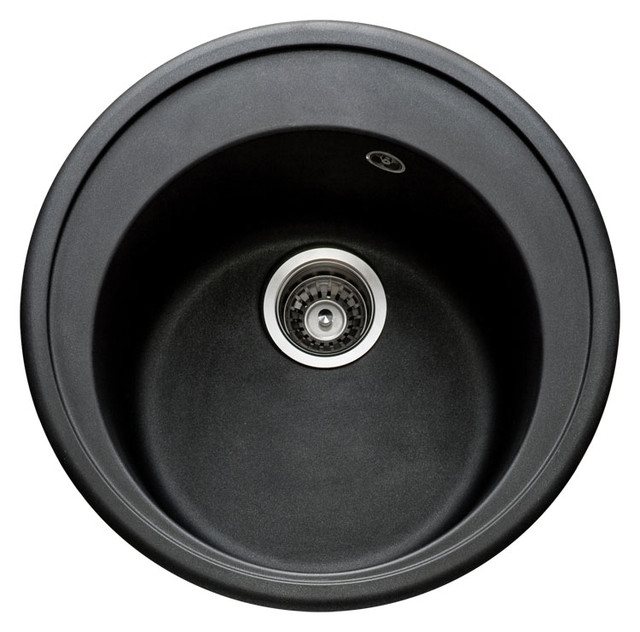 Кухонні мийки з композиту круглі