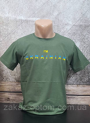 Футболка чоловіча молодіжна Туреччина (M-3XL) оптом 104361, фото 1