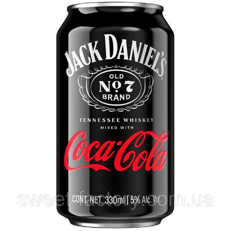 Jack Daniel's Cola 5% Alk 330ml, фото 1