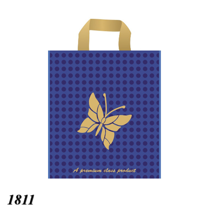 Пакет Serikoff Метелик синій 30х34 см (50шт), фото 1