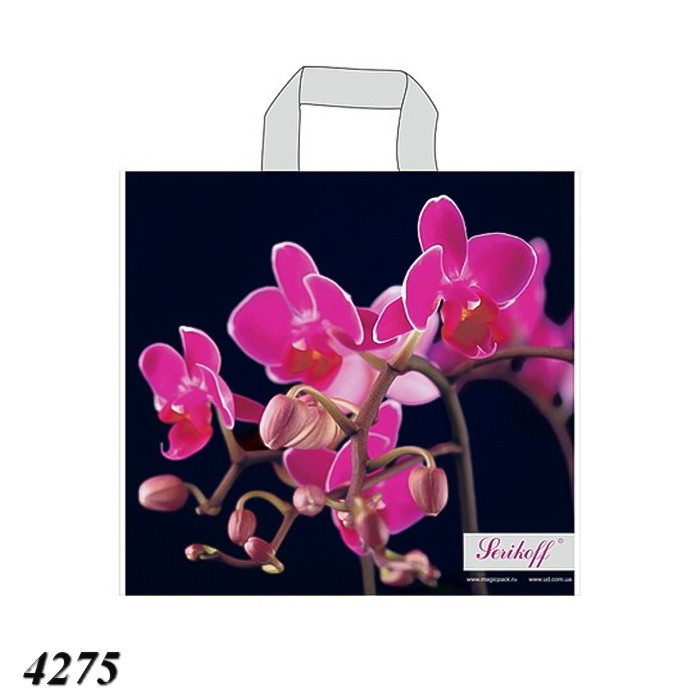 Пакет Serikoff Преміум Орхідея 37x34 см (25шт), фото 1