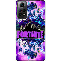 Силіконовий бампер чохол для Xiaomi Redmi Note 12 Pro з малюнком Fortnite Marvel