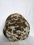 Кепка ЗСУ піксель кашкет з кокардою армійська статутна, фото 6