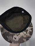 Кепка ВСК піксель фуражка з кокардою армійська втомлива 60, фото 6