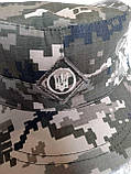 Кепка ВСК піксель фуражка з кокардою армійська втомлива 60, фото 9
