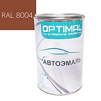 Акриловая краска ОPTIMAL RAL 8004 Матовая 0,8л