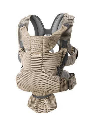 BabyBjorn - Рюкзак-кенгуру Baby Carrier Move 3D Mesh, Grey Beige (сіро-бежевий)