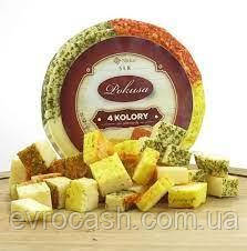 Cир чотири кольори Pokusa 350 гр 12 шт ящ