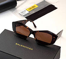 Жіночі сонцезахисні окуляри Balenciaga 0106S brown LUX