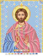 Схема для вишивання бісером Святого Євгена А4. Габардин