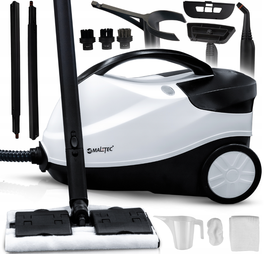 Пароочисник, парова швабра Maltec HDS7000W-PRO 109844 (2000 Вт, 4 бари, Польща), фото 1