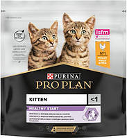 Pro Plan Cat Junior Chicken&Rice с курицей и рисом 400 г сухой корм для котят Purina