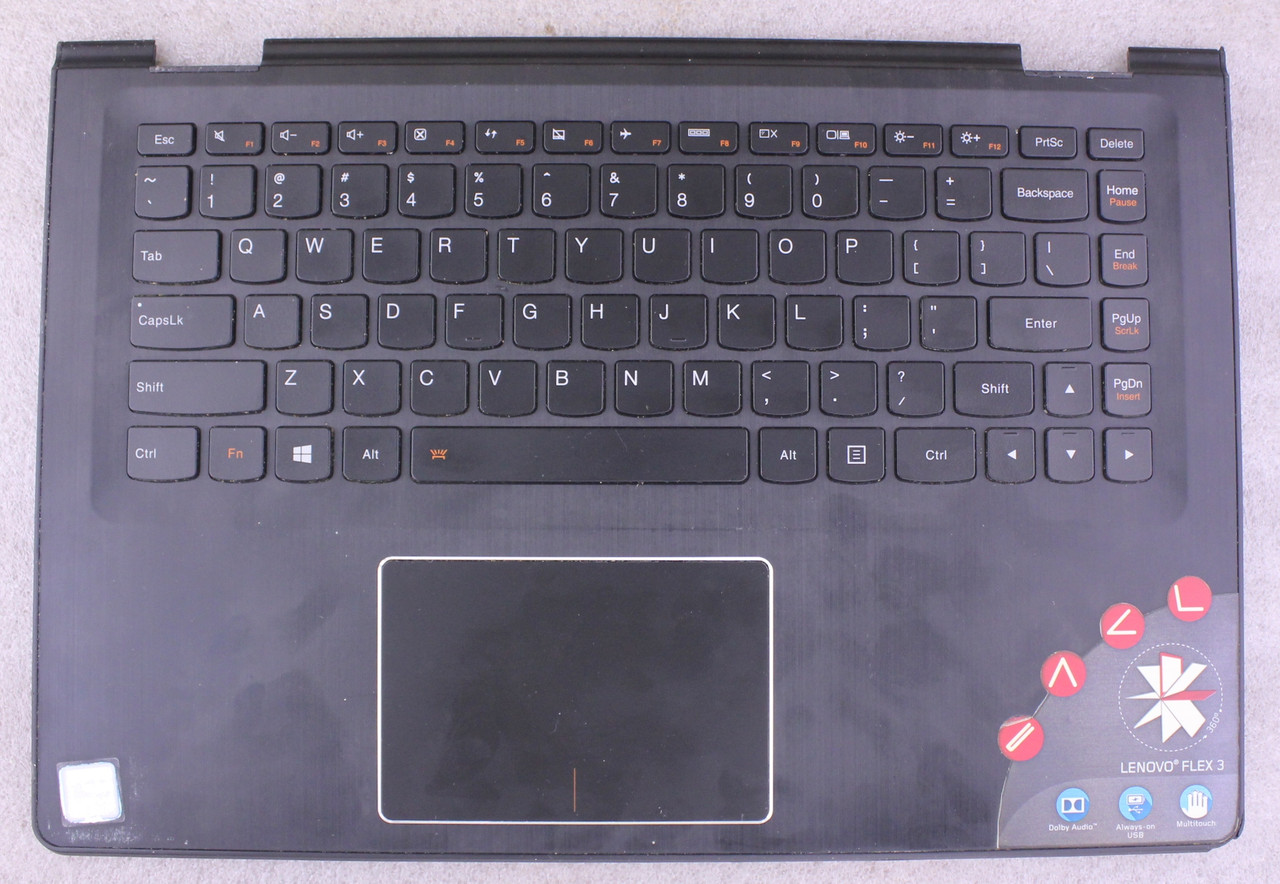 Частина корпусу, клавіатура, тачпад 5CB0J34044 Lenovo Yoga 500-14ISK Flex 3-1470 3-1480 KPI47340
