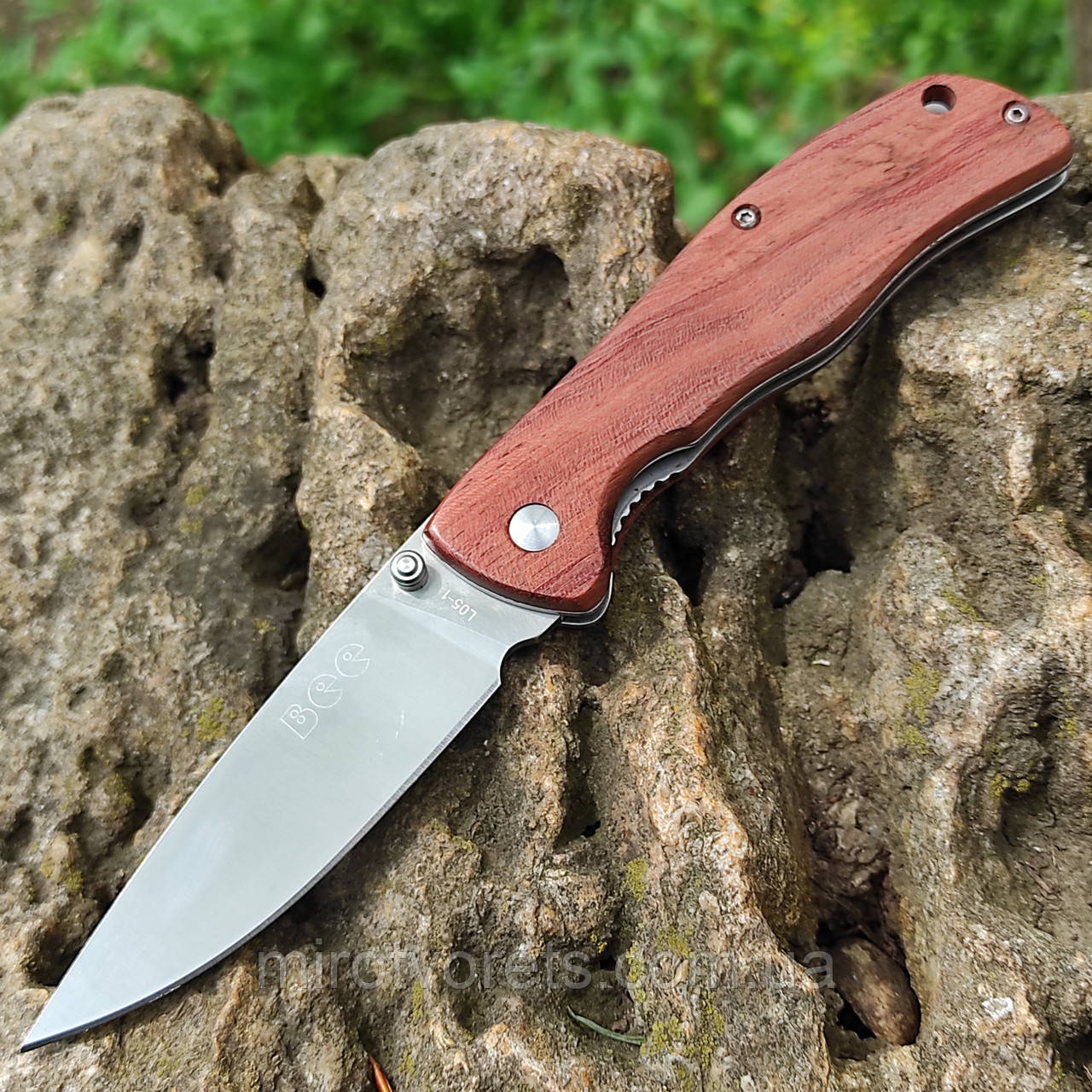 Ніж складаний Bee L05-1, 8Cr13MoV, палісандр,, фото 1