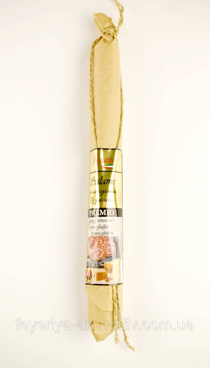 Ковбаса салямі з пармезаном Rasmo Salame Premio 260г (Італія), фото 1