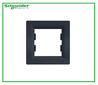 Рамка одинарная Schneider Electric Asfora Антрацит EPH5800171
