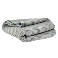 Полотенце из микрофибры Waffle Weave Gray Matter Microfiber Drying Towel 90*60 Chemical Guys MIC781 210482