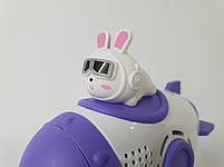 Автомат для мильних бульбашок із вбудованим акумулятором заряджання від USB. Генератор мильних бульбашок, фото 7