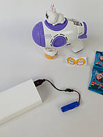 Автомат для мильних бульбашок із вбудованим акумулятором заряджання від USB. Генератор мильних бульбашок, фото 8