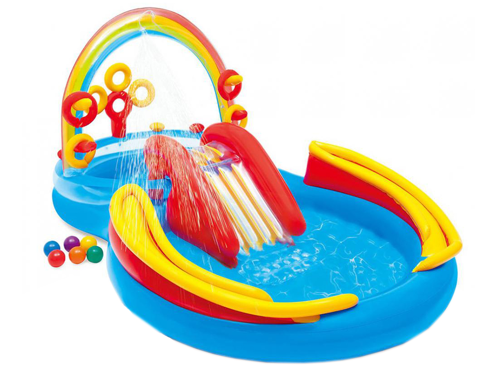 Ігровий центр Радуга Intex 57453 басейн з душем, фото 1