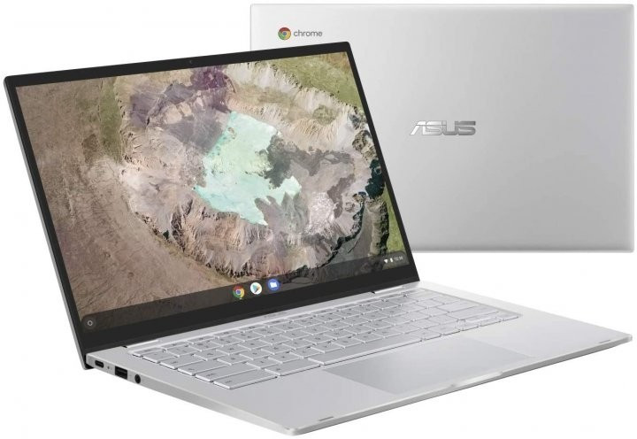 Ноутбук ASUS Chromebook C425T 14" FHD 8/64 GB, m3-8100Y (C425TA-M364) Срібний