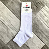 Шкарпетки чоловічі сітка бавовна середні ВженеBOSSі, розмір 25 (39-40), білі, 012041, фото 2