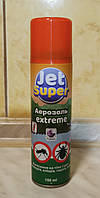 Спрей лосьен - репеллент от комаров, клещей, мух Jet Super Extrime (150 мл)