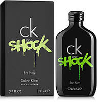 Мужские духи Calvin Klein CK One Shock For Him (Кельвин Кляйн Ван Шок Фор Хим) Туалетная вода 100 ml. оригинал