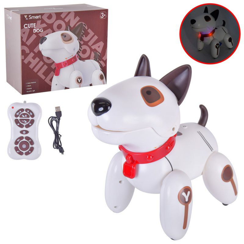 Інтерактивний Робот Собака на радіокеруванні Smart Cute Dog 23*20*12.5 см