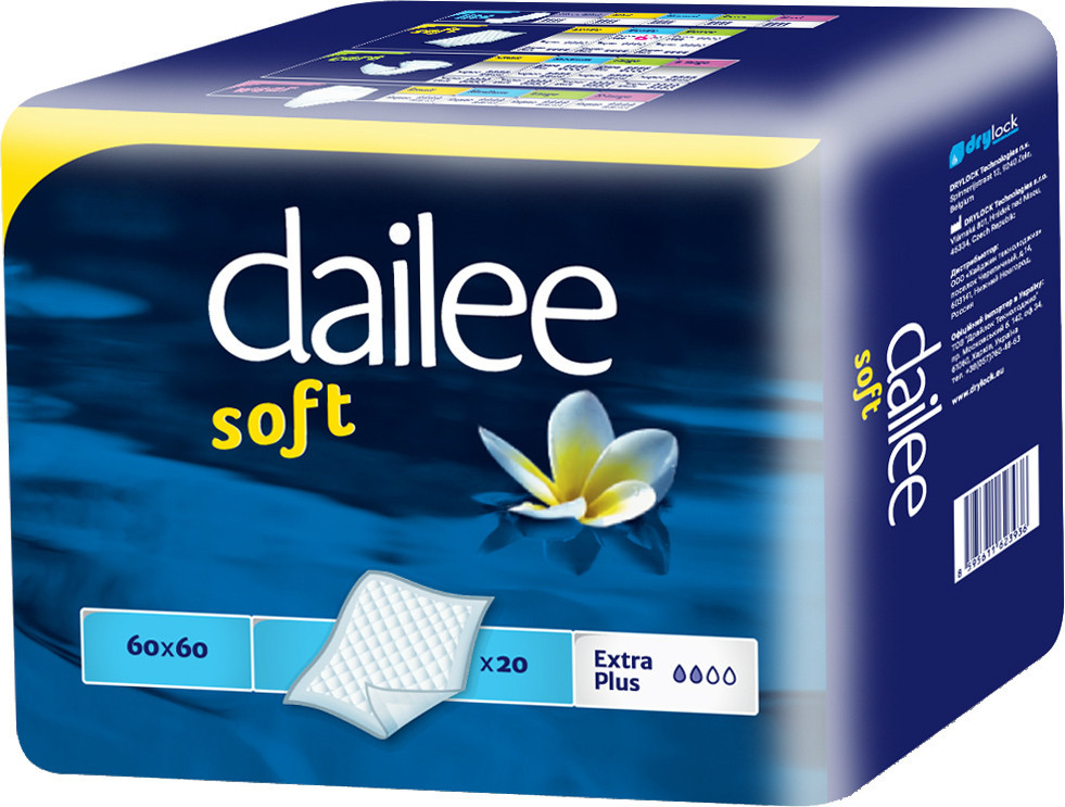 Пелюшки для дорослих Dailee Care 20шт розмір 60*60