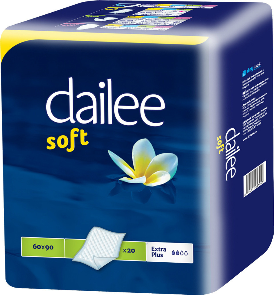Пелюшки для дорослих Dailee Care 20шт розмір 90*60