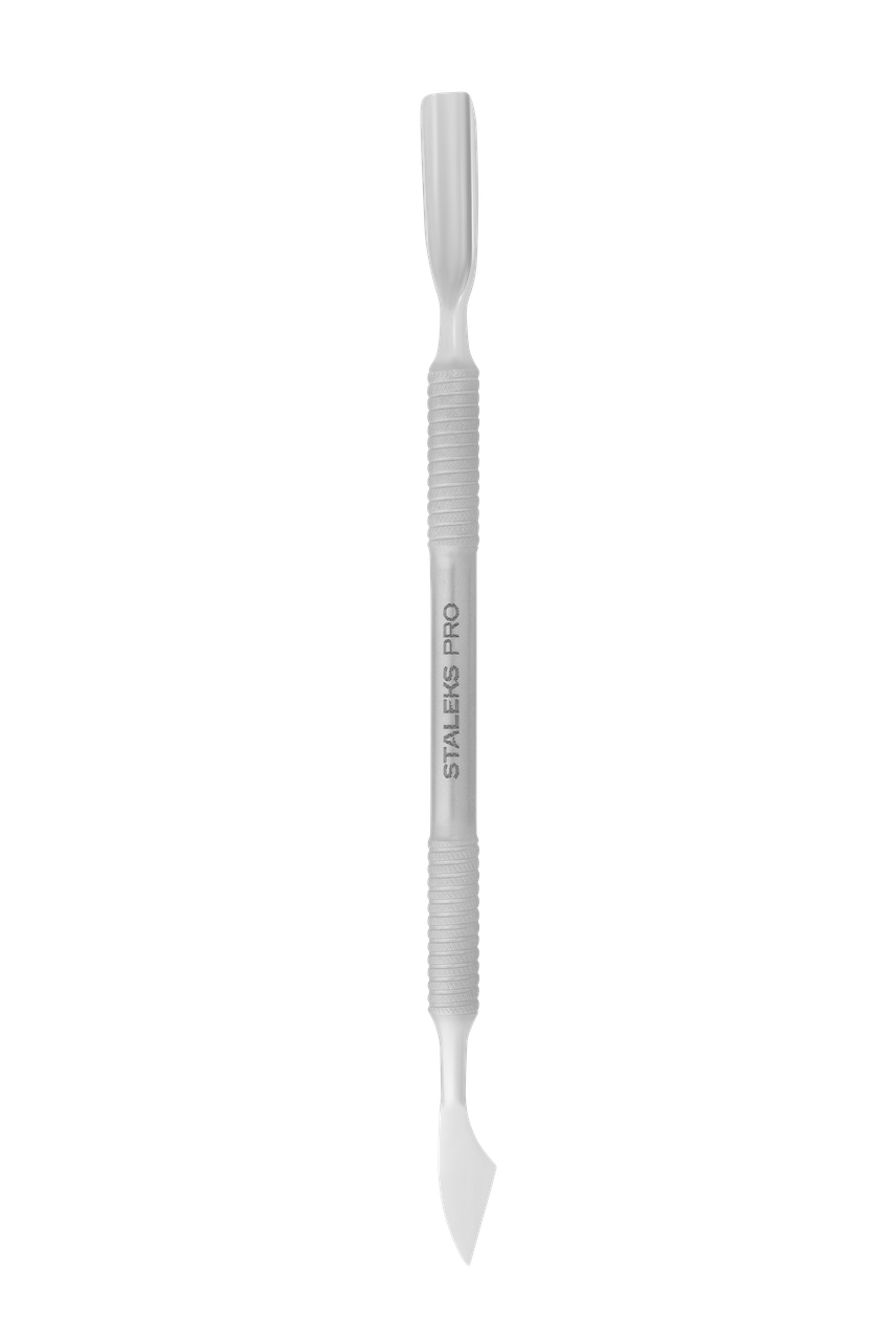 Лопатка для маникюра Staleks Pro Smart 51 Type 2 (прямоугольный пушер+топорик) - фото 2 - id-p1850111987