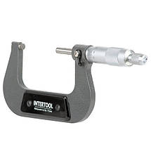 Мікрометр 50-75 мм INTERTOOL MT-3043, фото 5
