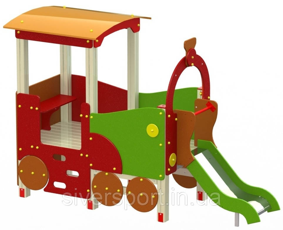 Гімнастичний комплекс "Паровозик" SiverSport KID403, фото 1