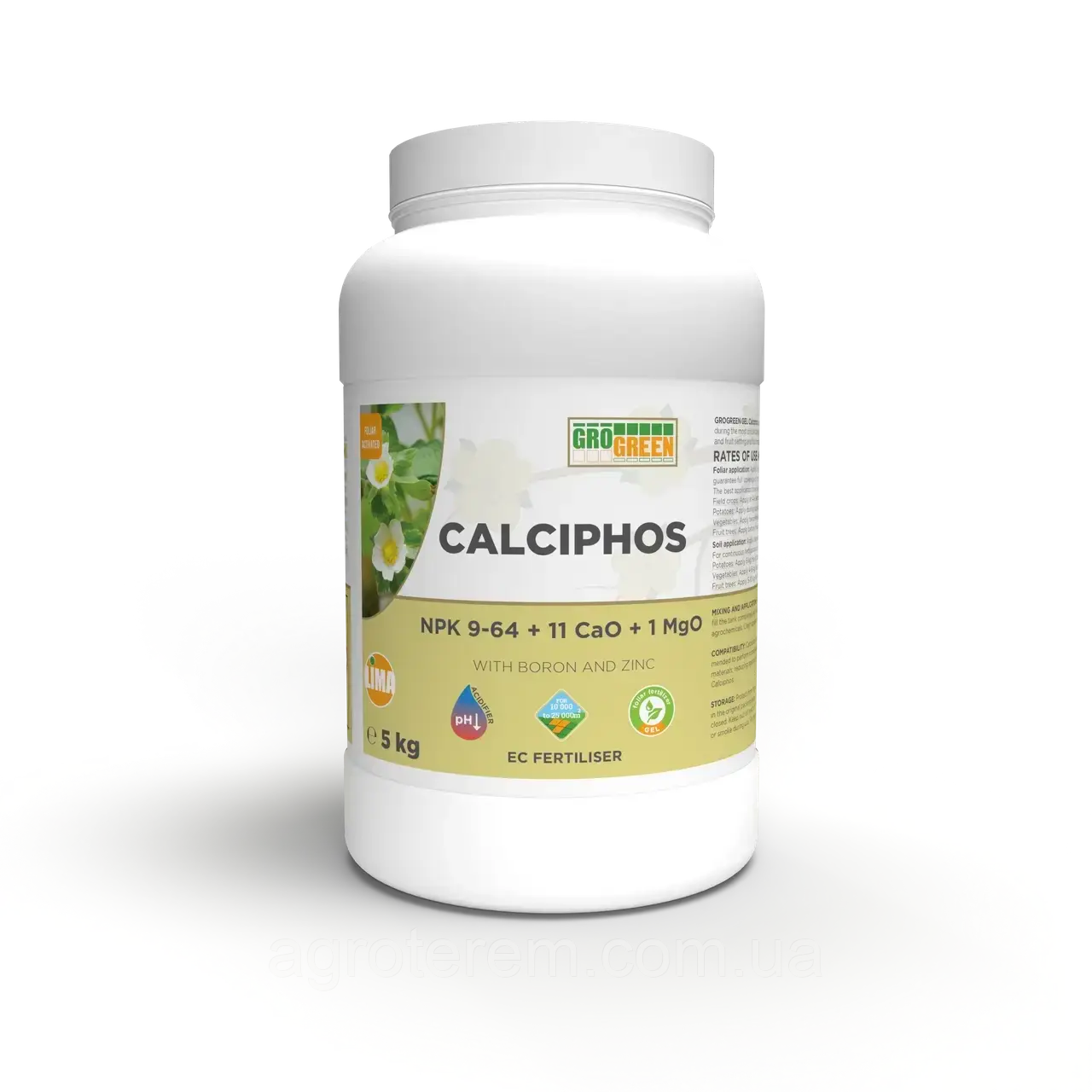 Грогрін гель Calciphos (кальцифоз) 5 кг