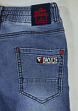 Бриджі джинсові для хлопчиків 128/134,140,146/152,152/158,164, фото 3