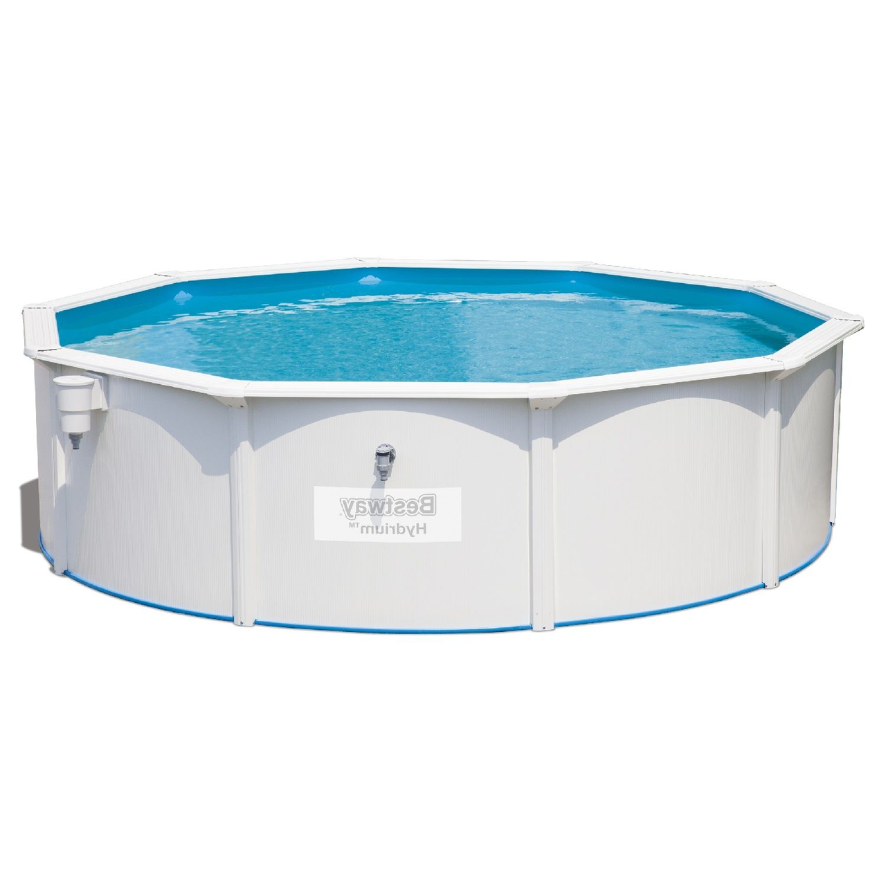 Збірний басейн Bestway Hydrium 56384 (460х120 см) з пісочним фільтром, сходами та тентом